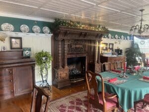 Dining Room at Christmas