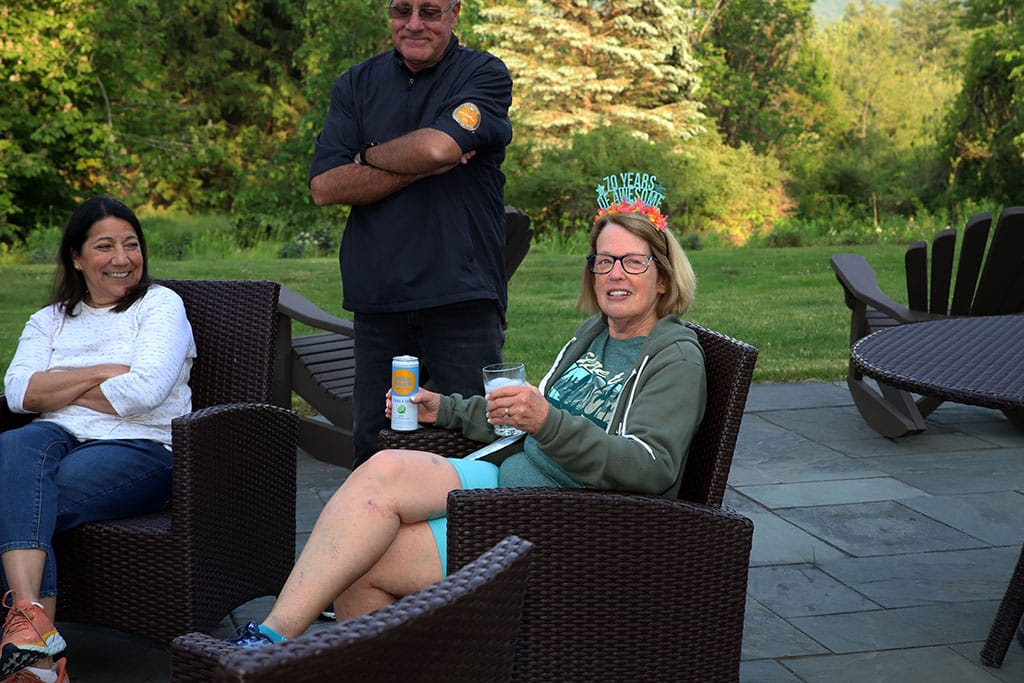 Ellen wearing a tiara 70 Years of Awesome